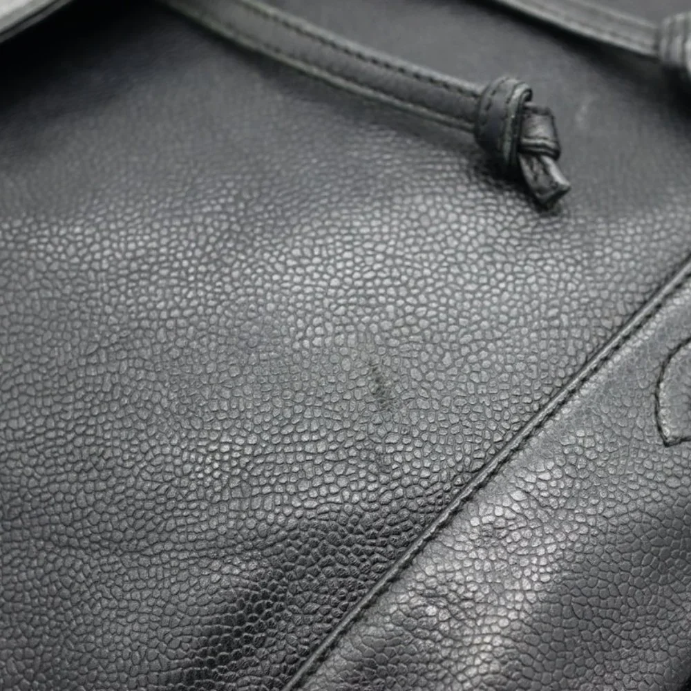 Chanel Triple Stitched‎ CC Caviar Medium Flap Backpack